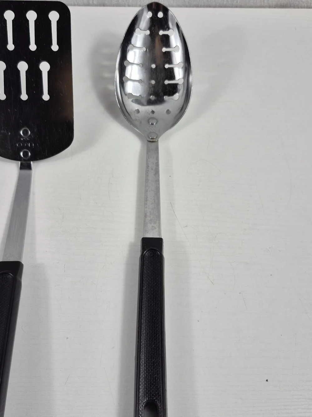 Set of 3 Vintage Ekco stainless steel kitchen utensils